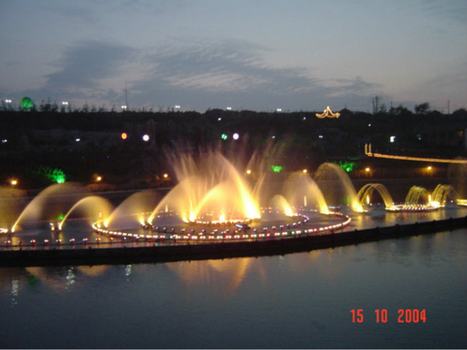 晉城市百麗園 晉城音樂噴泉
