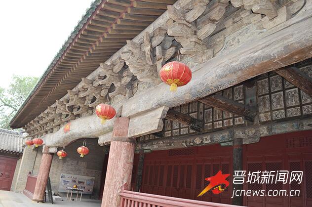 大陽湯帝廟正殿成湯殿。(資料圖片)